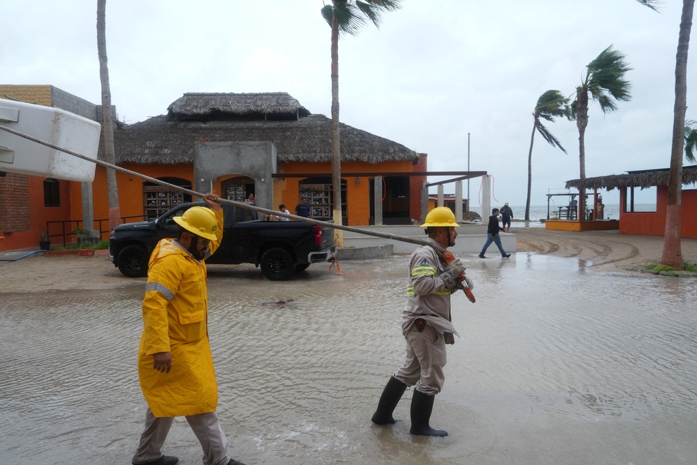 The Category 2 hurricane struck land just south of Las Barrancas, Mexico, about 80 miles (130 kilometers) north of Cabo San Lazaro and about 70 miles (115 kilometers) south of Mulege with maximum sustained winds of 110 mph (175 kph) (Copyright 2026 The Associated Press. All rights reserved)