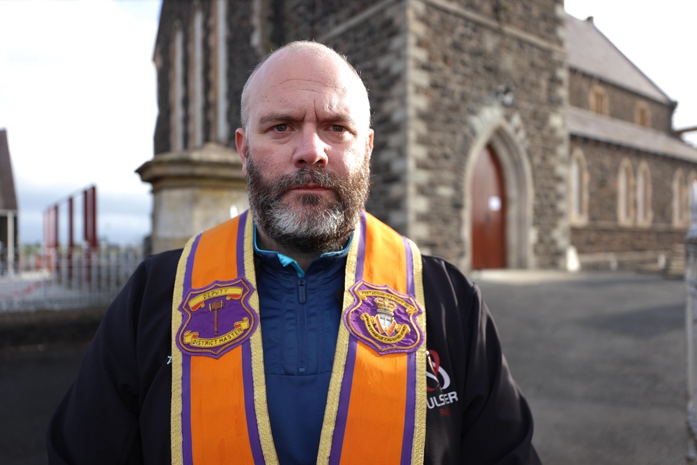 Alastair Power, deputy District Master of the Portadown District of the Orange Order, wants the situation resolved for everyone (Liam McBurney/PA) (PA Wire)