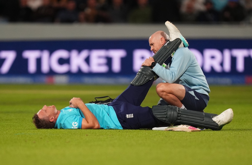 Buttler will miss the upcoming tri-series in Pakistan due to a hamstring injury (PA Wire)