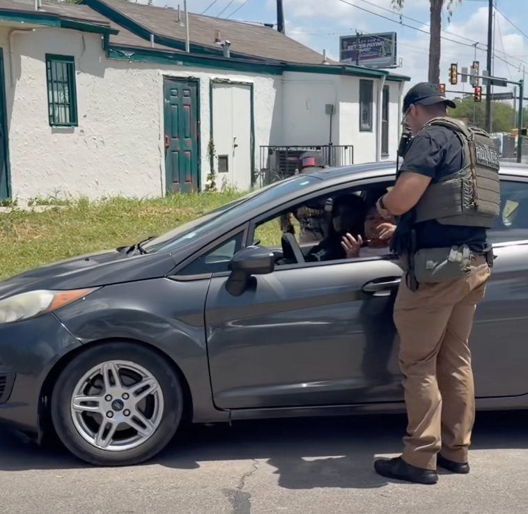 Monique Ramirez, a 43-year-old U.S.-born citizen, was in the car with her 20-year-old son and 16-year-old daughter on Aug. 31 when she thought she was being pulled over for a traffic stop. The officers turned out to be ICE agents (Anthony Medrano)