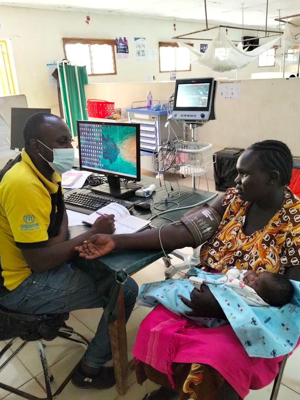 Enos Walela, a nurse midwife in Kenya (Supplied)