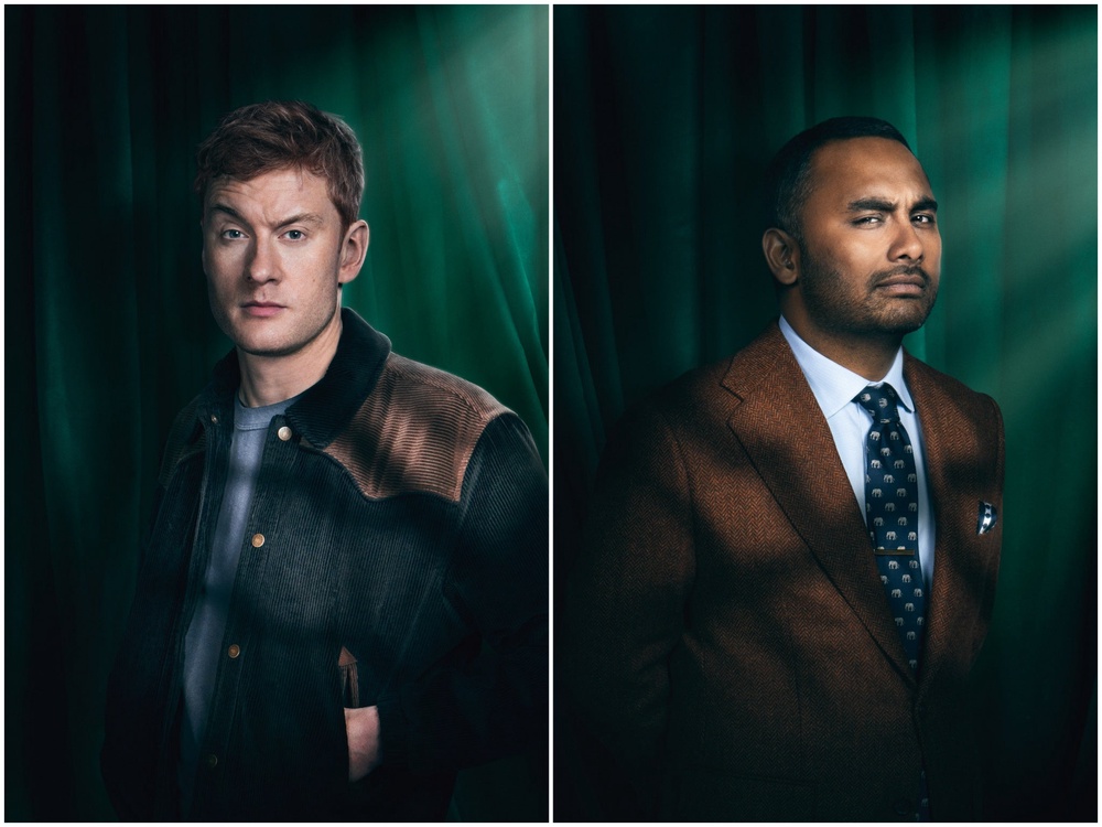James Acaster and Amol Rajan on ‘The Celebrity Traitors’ (BBC)