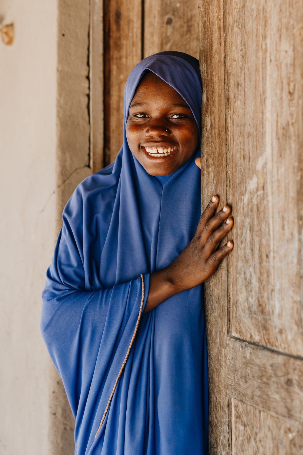 A young girl who attends community dialogues on family planning run by UNFPA near Ilha, Mozambique (Mbuto Machili/UNFPA)