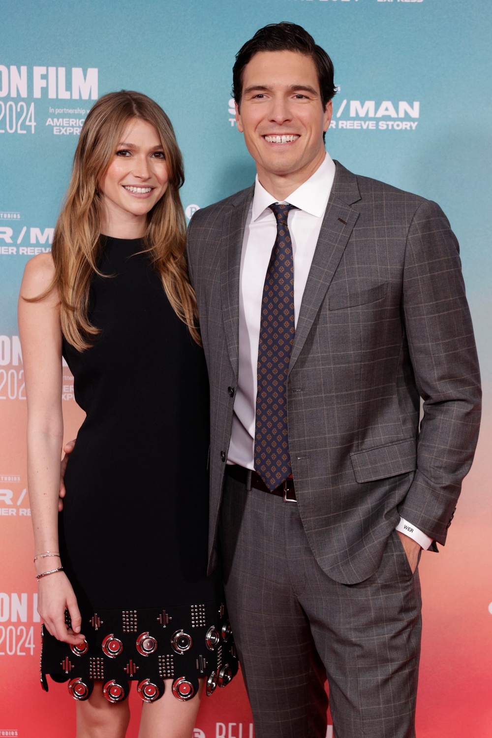 Will Reeve and his wife, Amanda, were married in January (Getty)