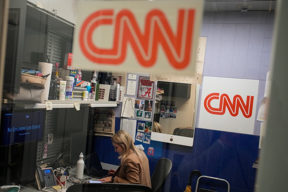Journalists at CNN, Politico and MS NOW were readmitted to the White House over the weekend (Getty)