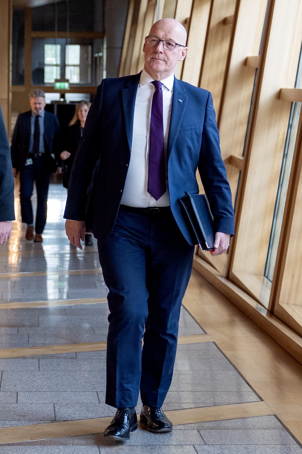 First Minister John Swinney said he thought Mr Burnham was ‘getting off on the wrong footing’ (Jane Barlow/PA) (PA Wire)