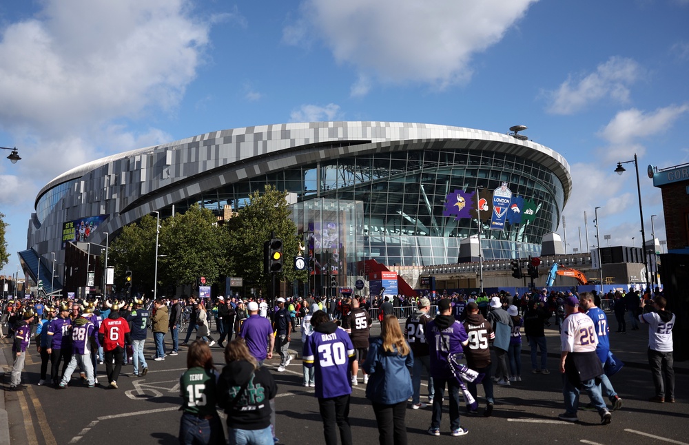 Fans are now being offered cut-price tickets to attend this weekend's game at Tottenham Hotspur Stadium (Getty)
