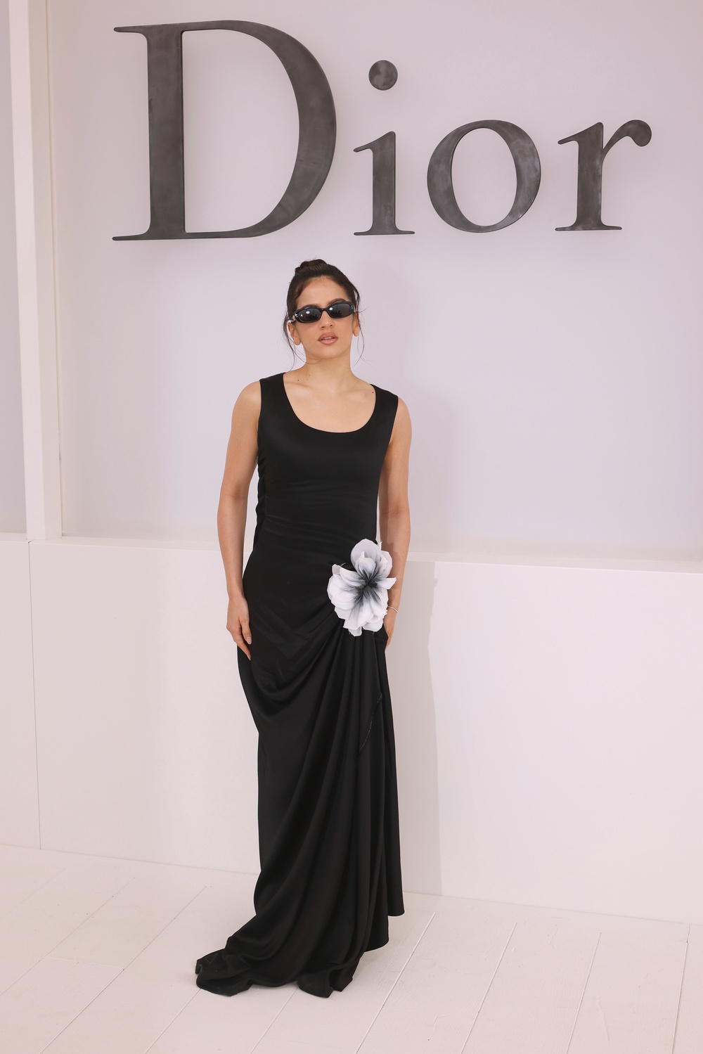 Rosalia arriving at the Dior show (Thomas Padilla/AP) (AP)