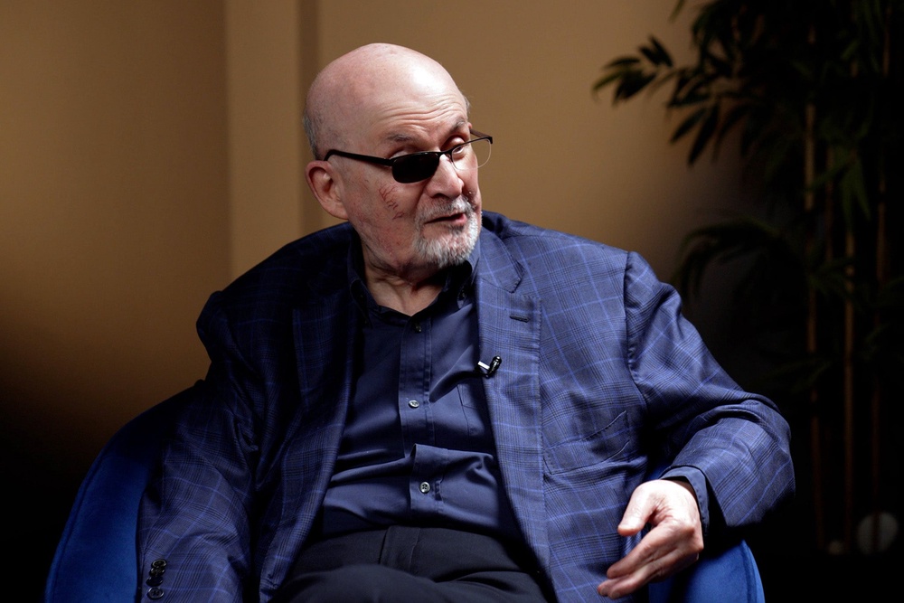 Sir Salman Rushdie was among those who wished The Independent a happy 40th birthday (The Independent)