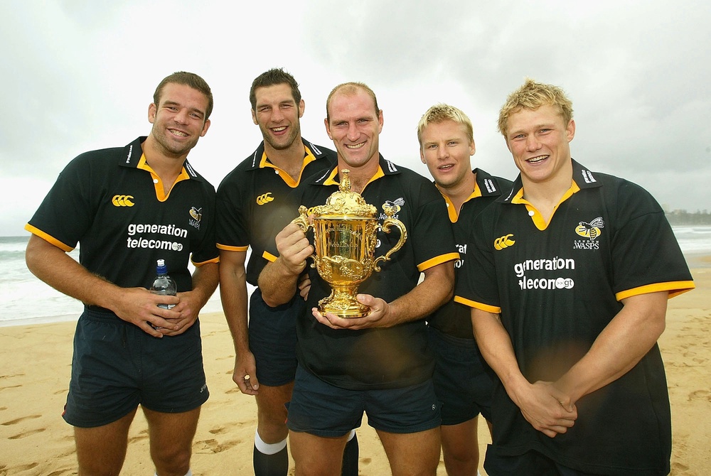 Dallaglio was part of a strong Wasps contingent in that side (Getty Images)