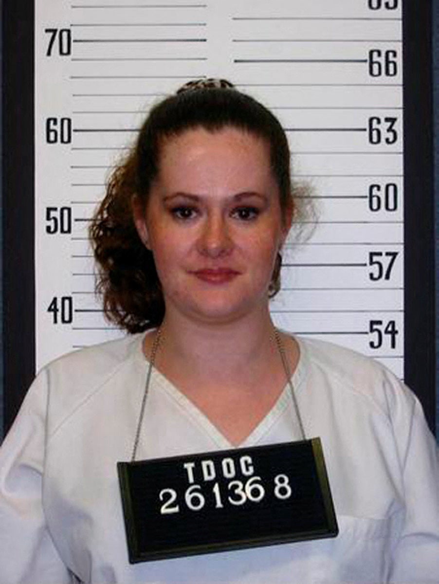 Pike, 36, the only woman on Tennessee's Death Row (Reuters)
