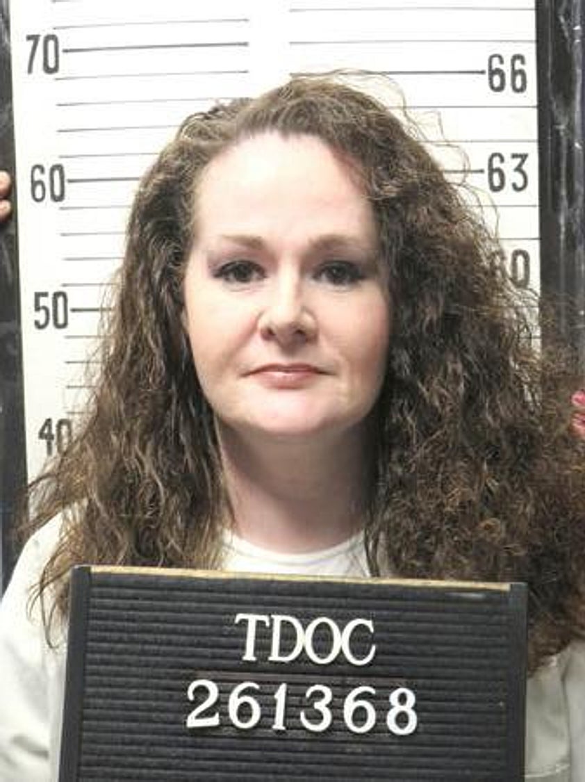 This photo provided by the Tennessee Department of Correction shows Christa Pike on Jan. 12, 2023 (AP)