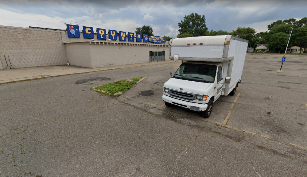 The victim was a Bosnian immigrant who sold outdoor equipment at County Line Trade Center for years to support his family, his loved ones said (Google Maps)