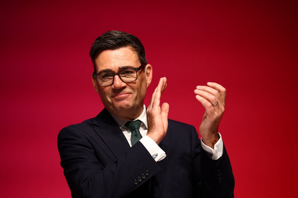 Andy Burnham has said that Labour will seek to change Britain’s voting system (Reuters)