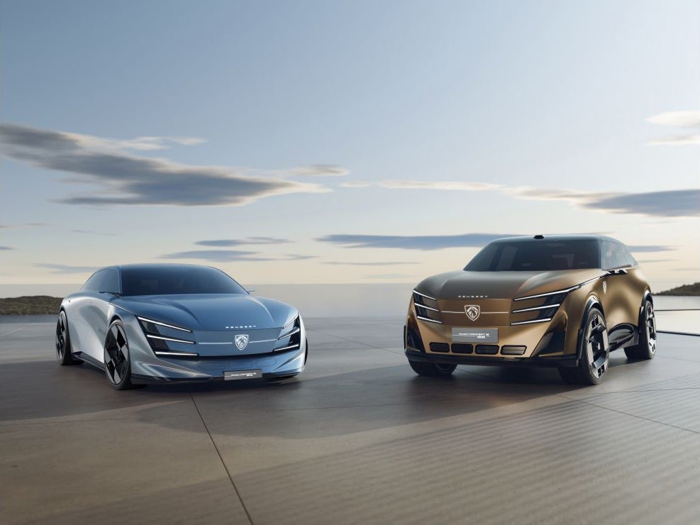 Concept 6 and Concept 8 models preview new cars coming from Peugeot's joint venture with Chinese car maker Dongfeng (Peugeot)
