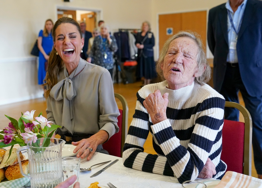 Kate joked that her and her husband are a ‘good double act’ with the washing up (Getty)
