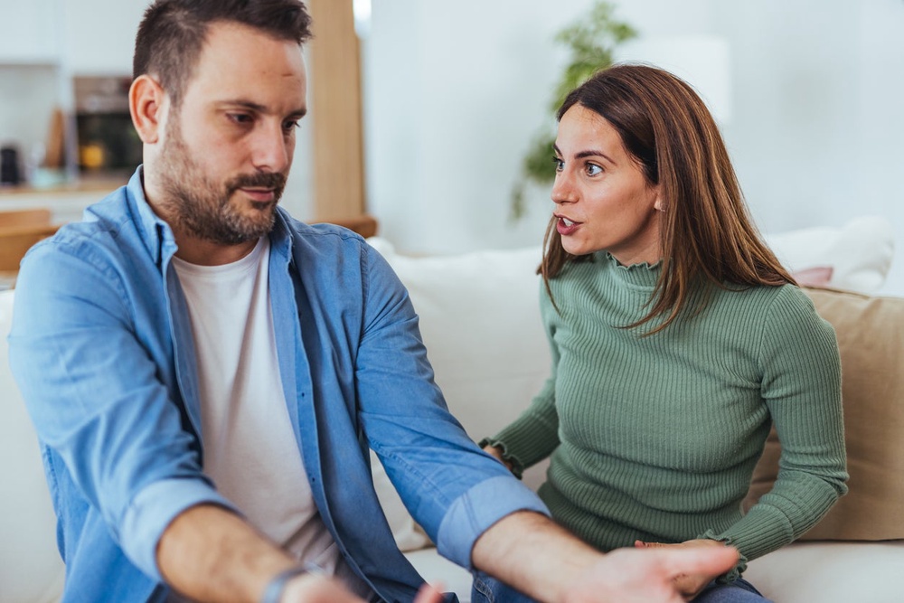 Georgia Kulok (not pictured), a psychotherapist at Madison Square Psychology in New York City, says that therapy speak can be used to shut down an argument or cast judgment over someone during conflict (Getty Images)