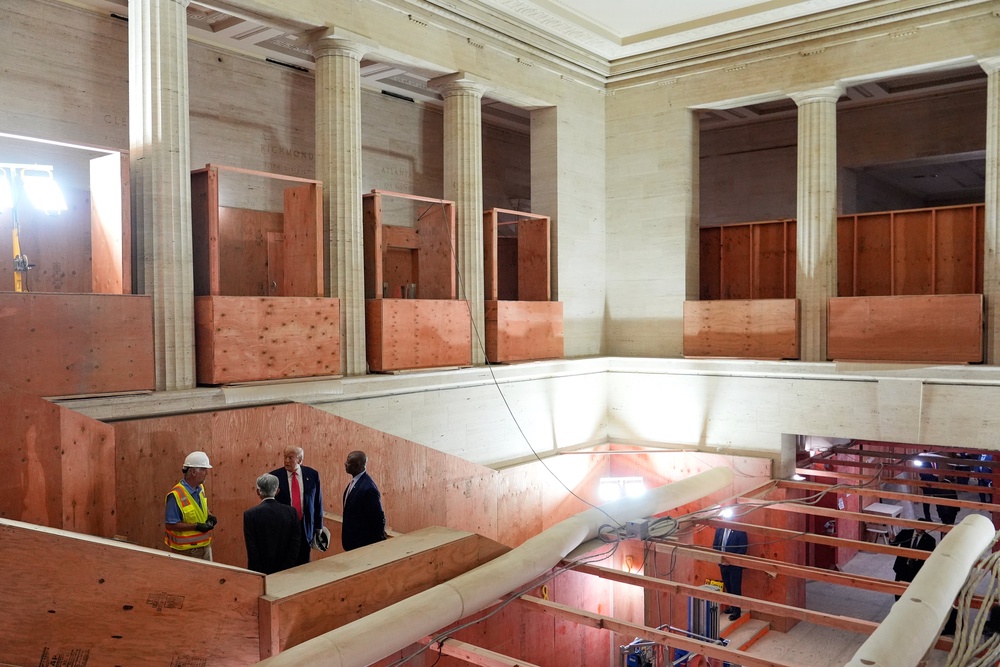 Federal Reserve building renovation (Copyright 2025 The Associated Press. All rights reserved.)