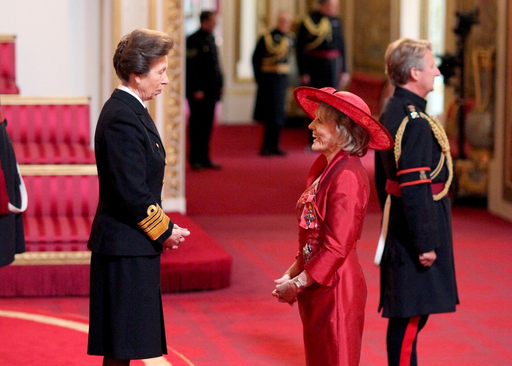 Esther Rantzen is made a Dame by the Princess Royal (Anthony Devlin/PA) (PA Archive)