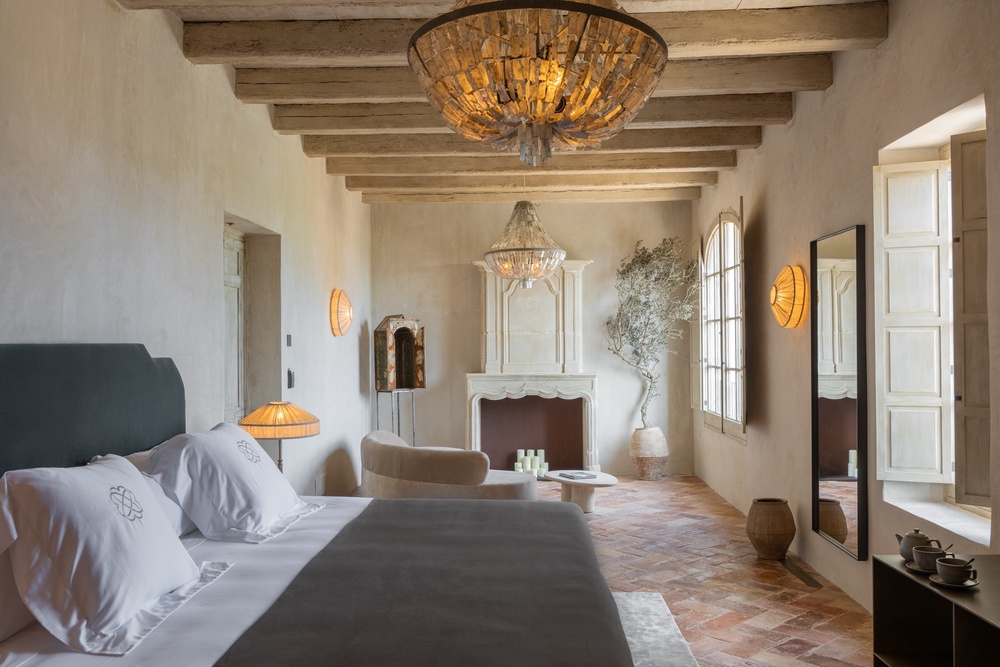 Suites at Vestige Son Vell are decorated with luxe natural fabrics (Vestige Son Vell)