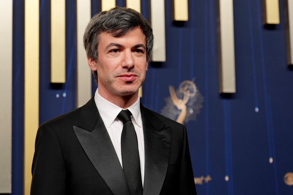 Holmes chose to let Fielder and the documentary filmmaker Oppenheim intimately film her life with her partner, the California hotel heir Billy Evans, and their two children (AP)