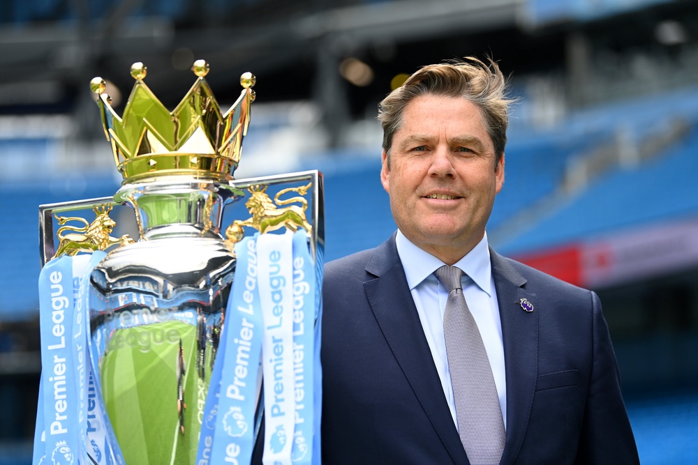 Richard Masters has led the Premier League throughout the legal battle with Man City (Getty)