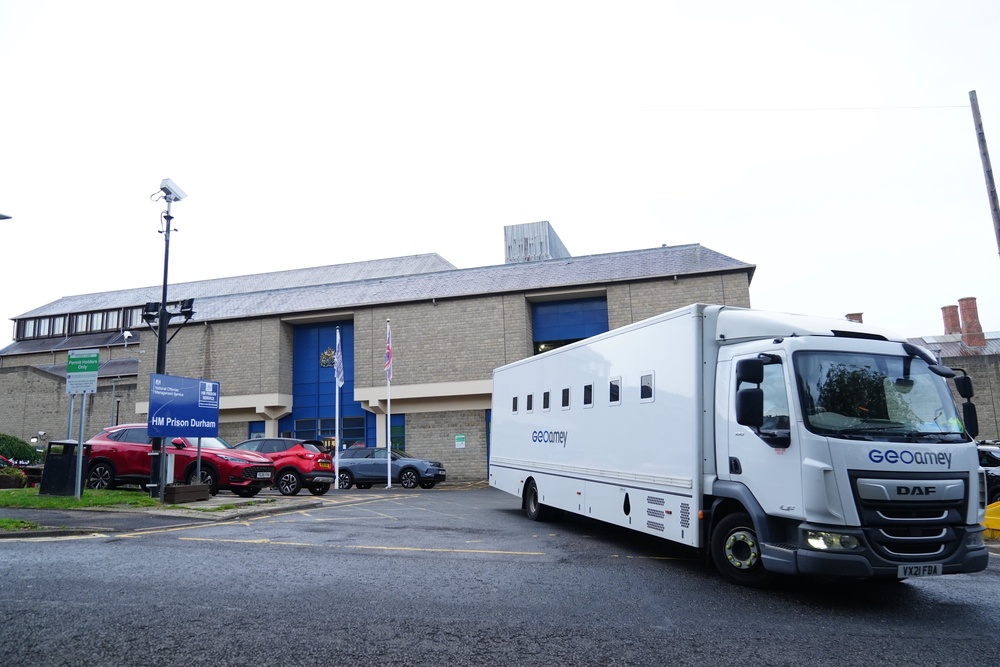 HMP Durham in north east England (Owen Humphreys/PA) (PA Wire)