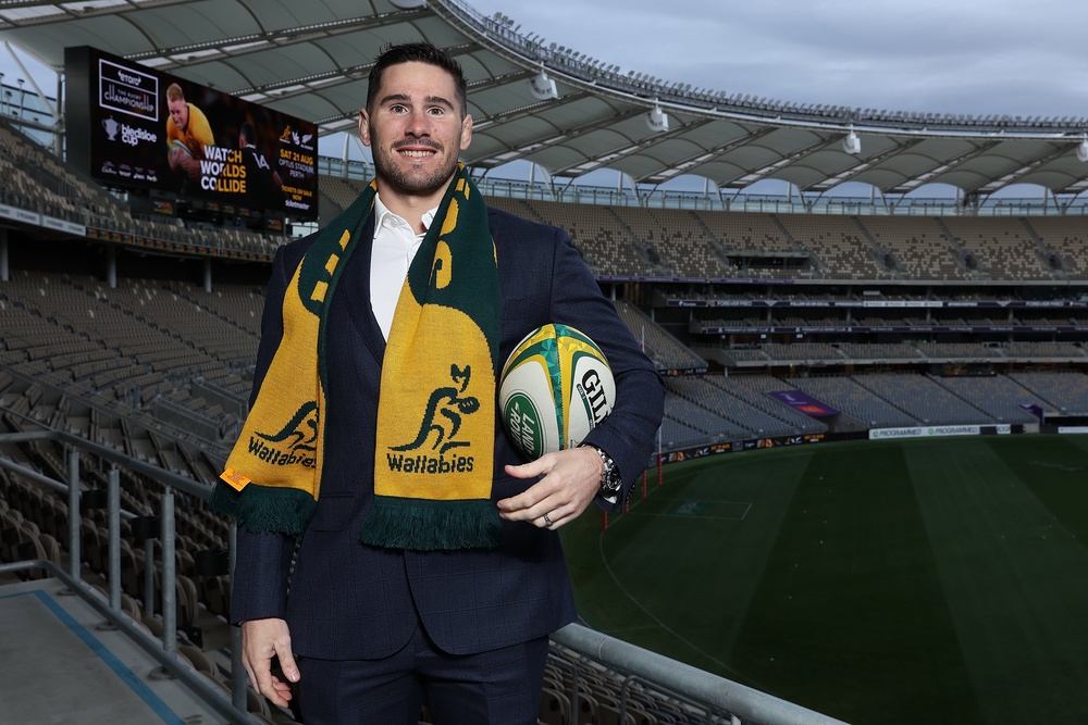 Nathan Charles earned four caps for the Wallabies (Getty)