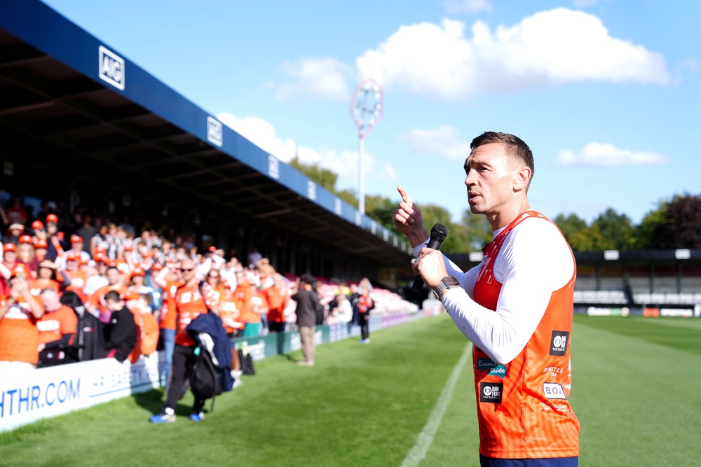 Sinfield concluded the day at Salford (Annabel Lee-Ellis/PA) (PA Wire)