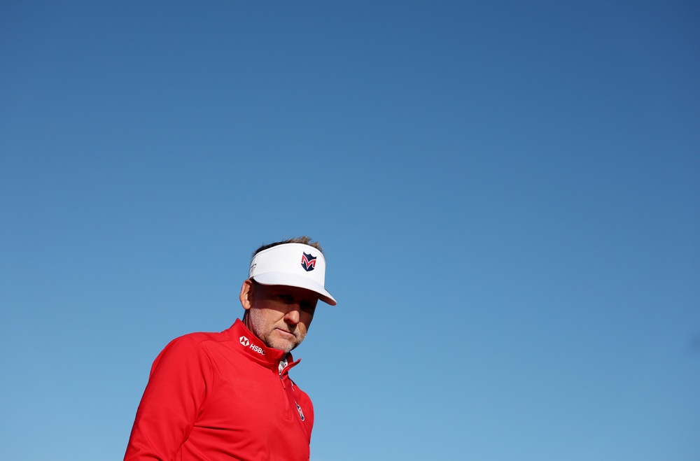 Ian Poulter was making his first DP World Tour appearances in almost four year (Getty)
