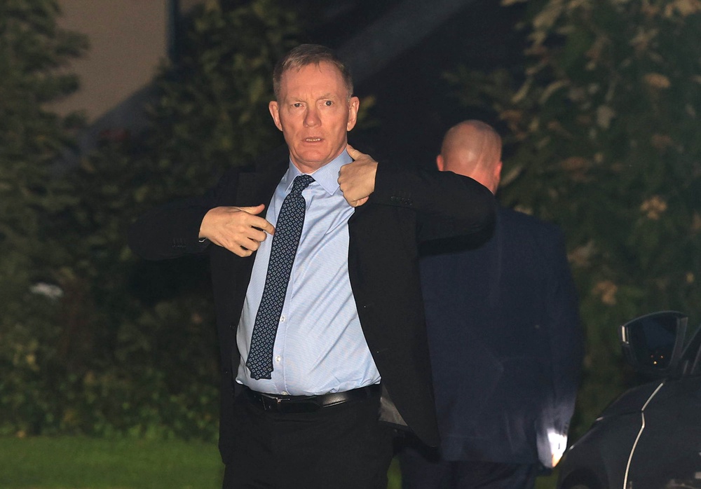 Northern Ireland Secretary Sir Chris Bryant arrives at Hillsborough Castle (Liam McBurney/PA) (PA Wire)