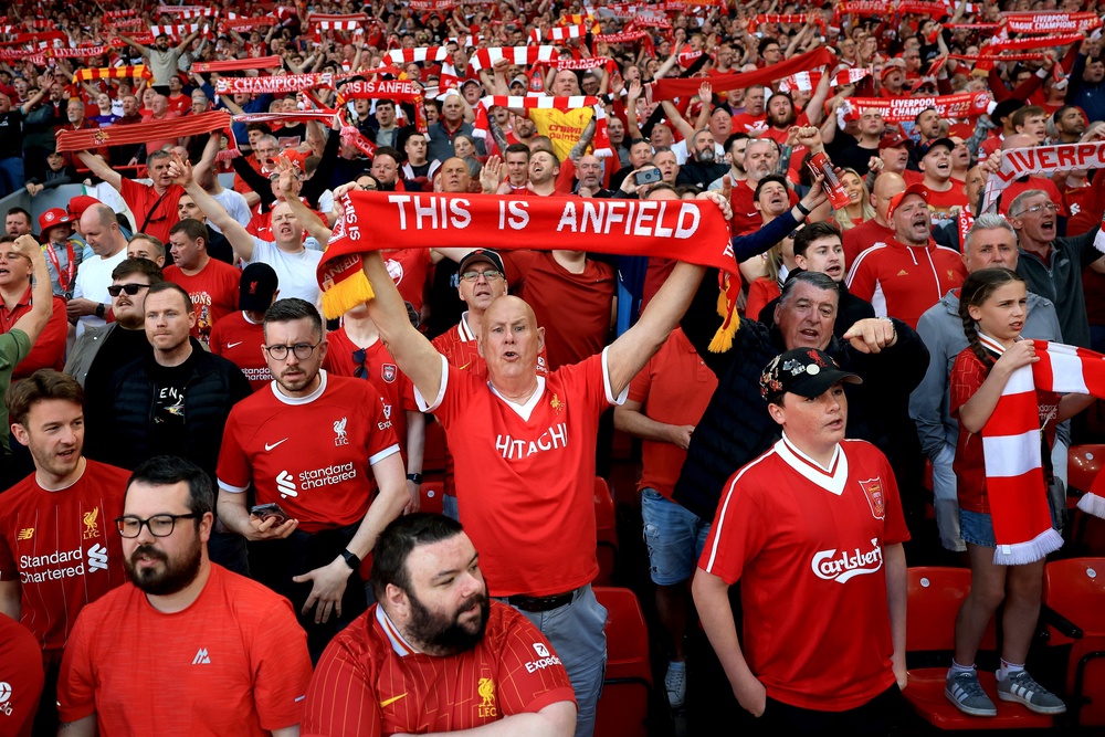 Liverpool fans are certain to give Man City both barrels when the teams play a week on Sunday (Getty)