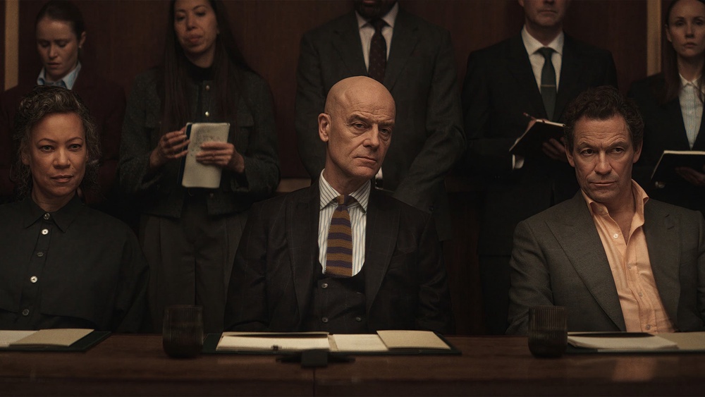 The show sees a clash between London's most powerful law firms: Cathcarts & Sons and Taylor & Byrne (Sky/HBO/New Pictures)