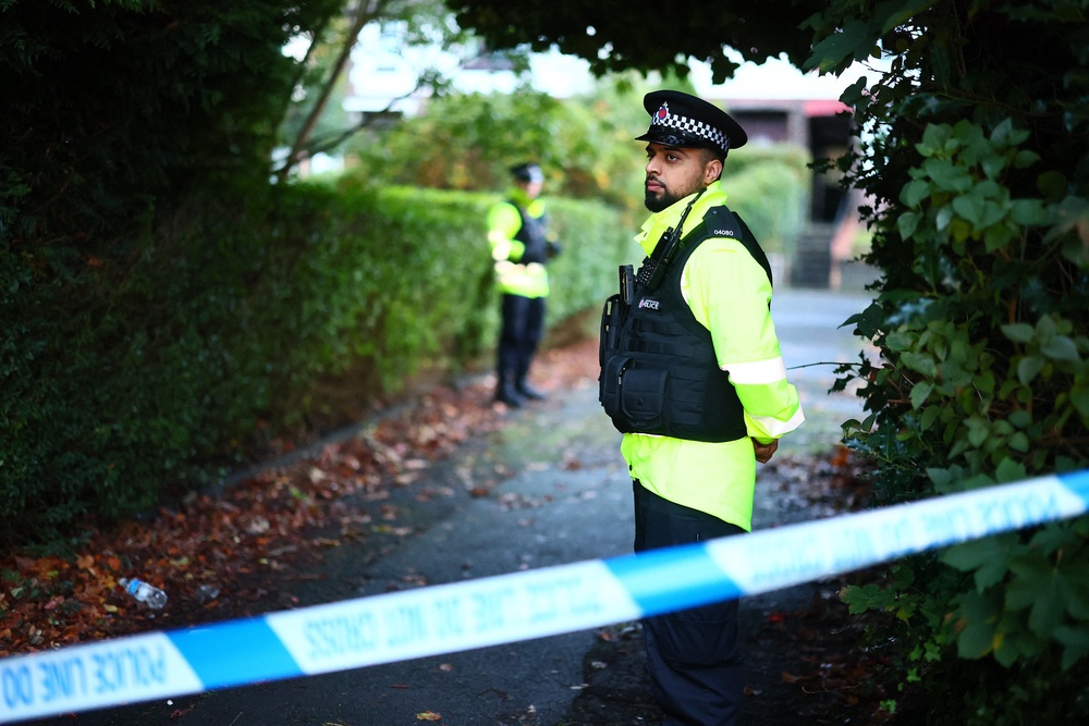 The attacker had cut Mr Franks through his facial and eye nerves, leaving him with difficulty eating, according to The Mirror (AFP/Getty)