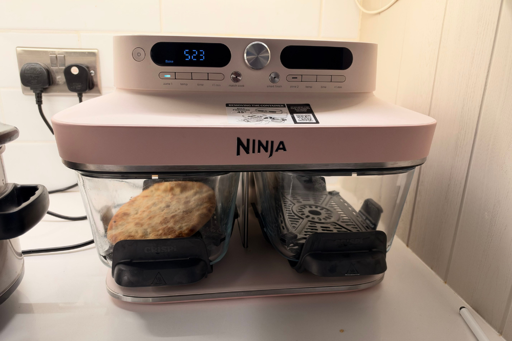 I put the Ninja crispi dualzone to the test in my busy kitchen (Fran Watts/The Independent)