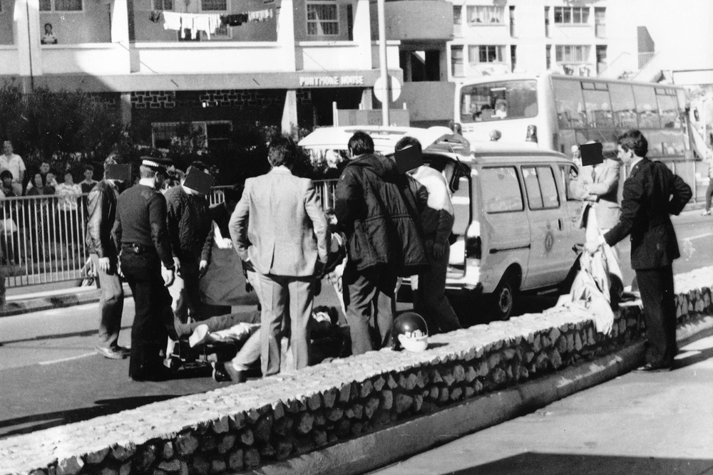 SAS soldiers at the scene of the shooting of suspected IRA members Daniel Mccann, Sean Savage and Mairead Farrell (Daily Mail/Shutterstock)