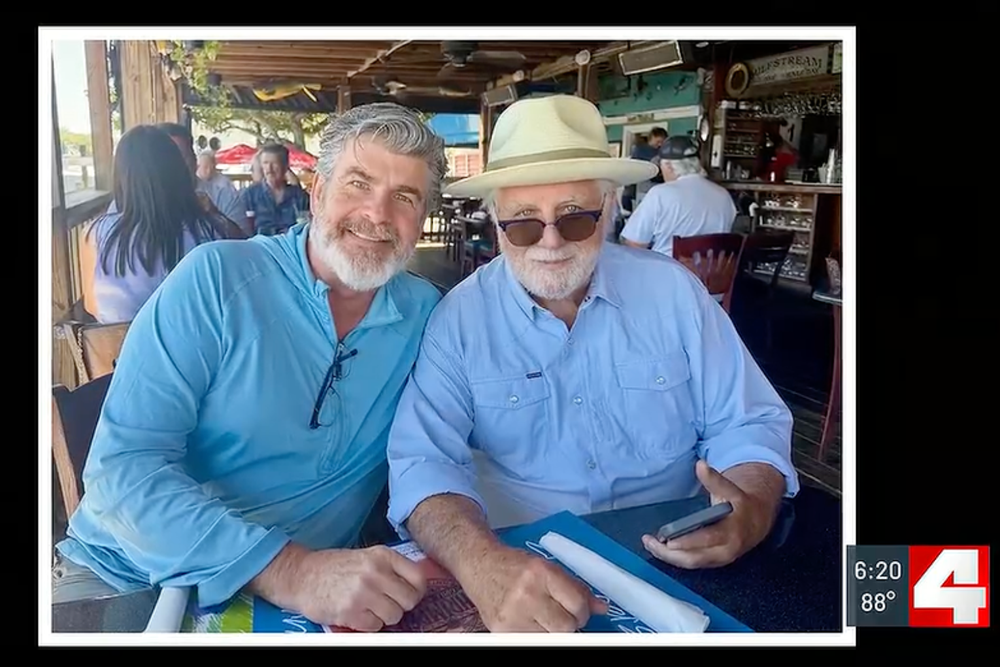 Michael Goessling (left) and Michael McDonald met for the first time over the summer (KMOV)