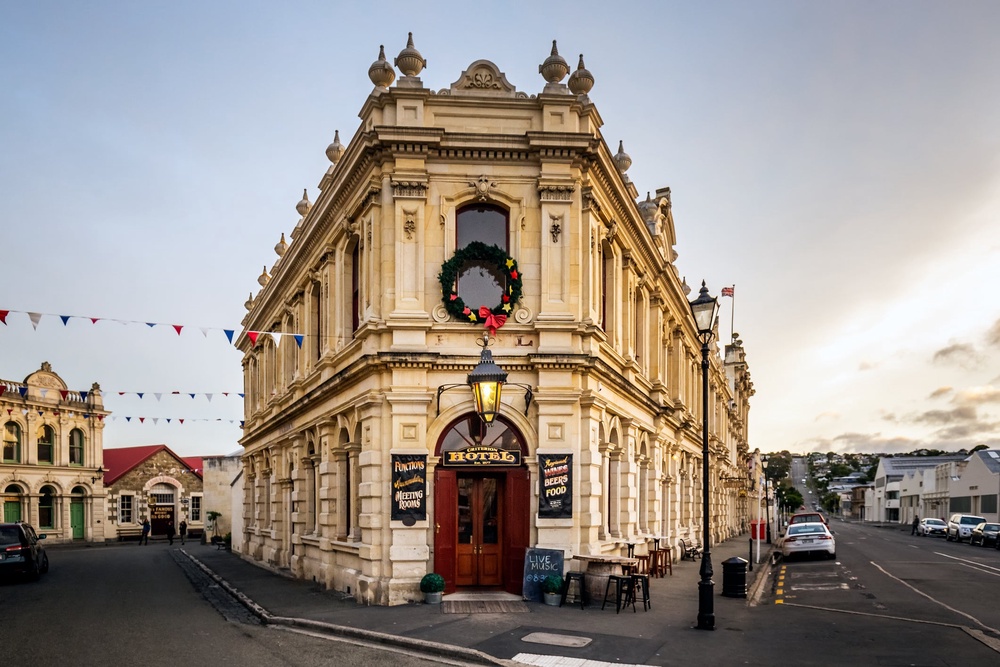 Ōamaru’s whitestone Victorian architecture (Getty Images)