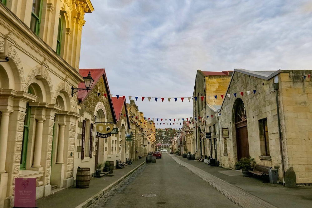 A street in Ōamaru (Getty Images)