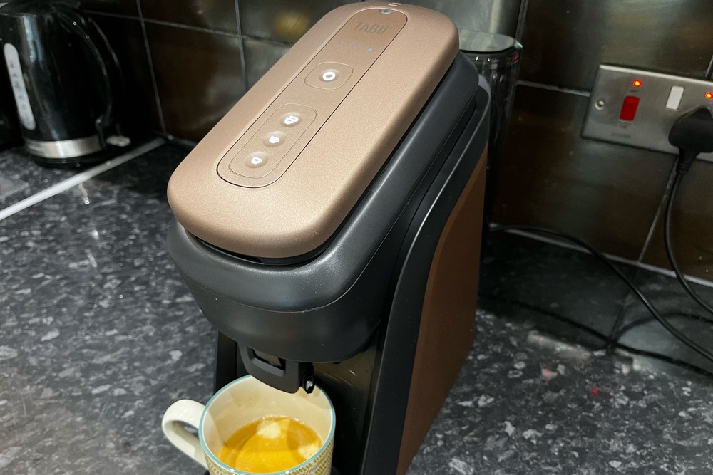 I was impressed by the coffee's flavour (Alice Reynolds/The Independent)