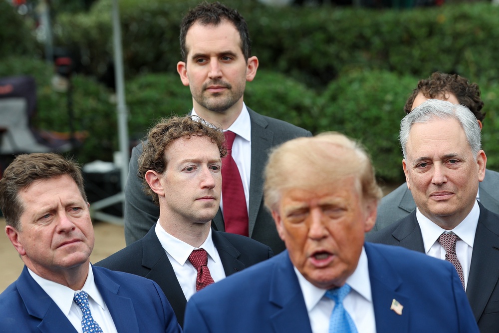 The White House says industry CEOs will soon begin using the term 'super intelligence' (Getty)