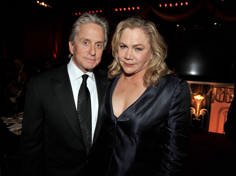 Kathleen Turner has reacted to the ‘fuss’ surrounding Michael Douglas’s affair admission (Getty)