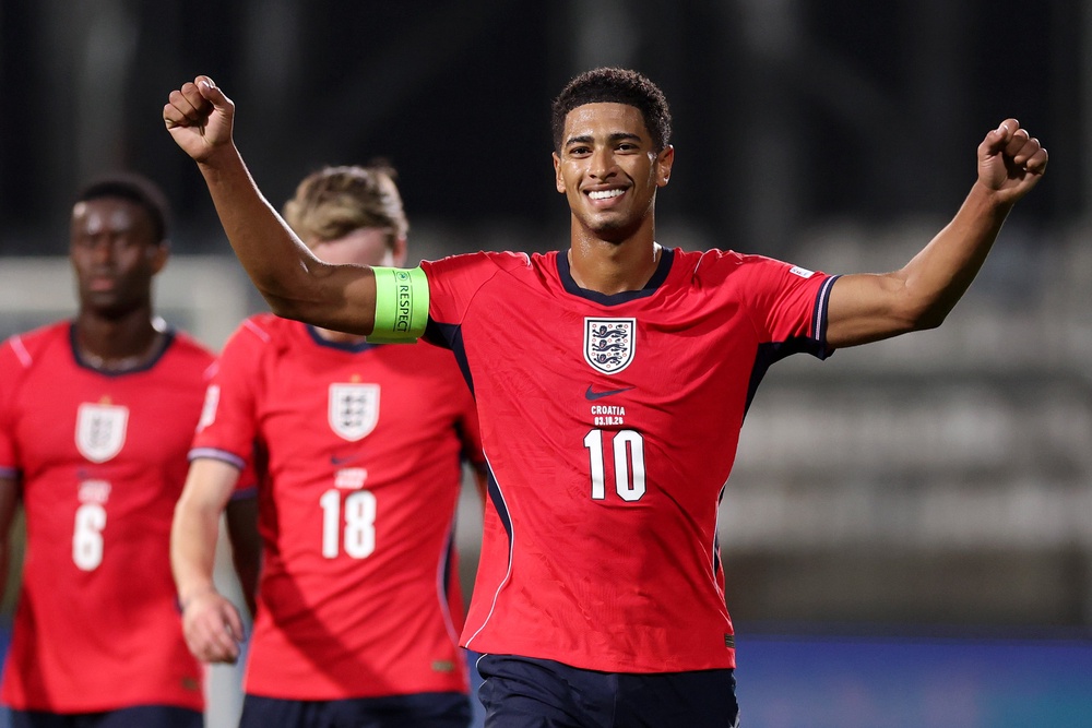 Jude Bellingham has continued to be indispensable for England since the World Cup (Getty)