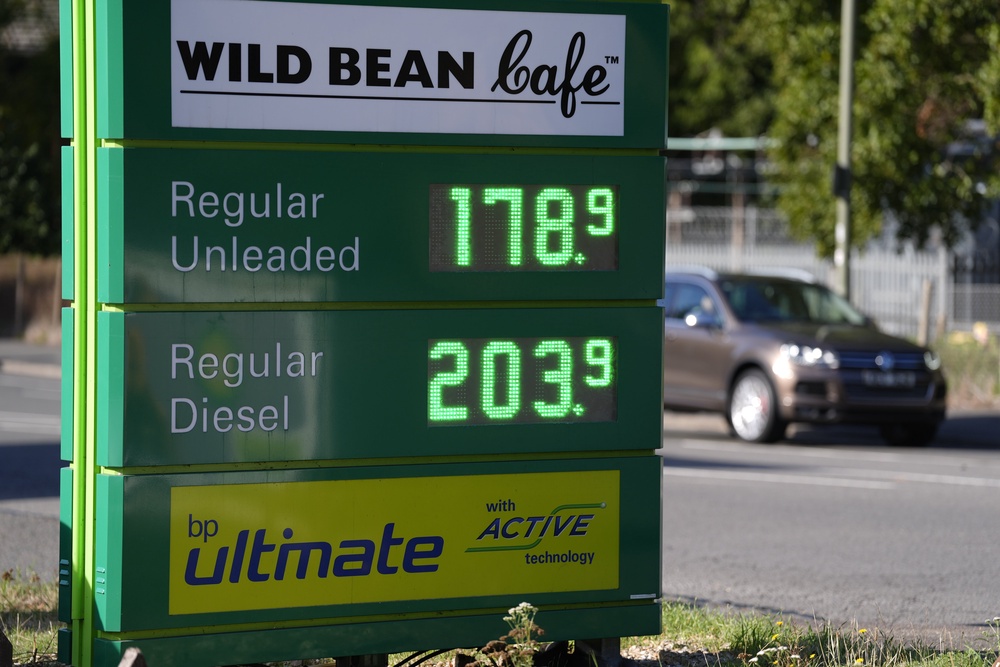 The average price of a litre of diesel in the UK has now risen above £2 (Andrew Matthews/PA)