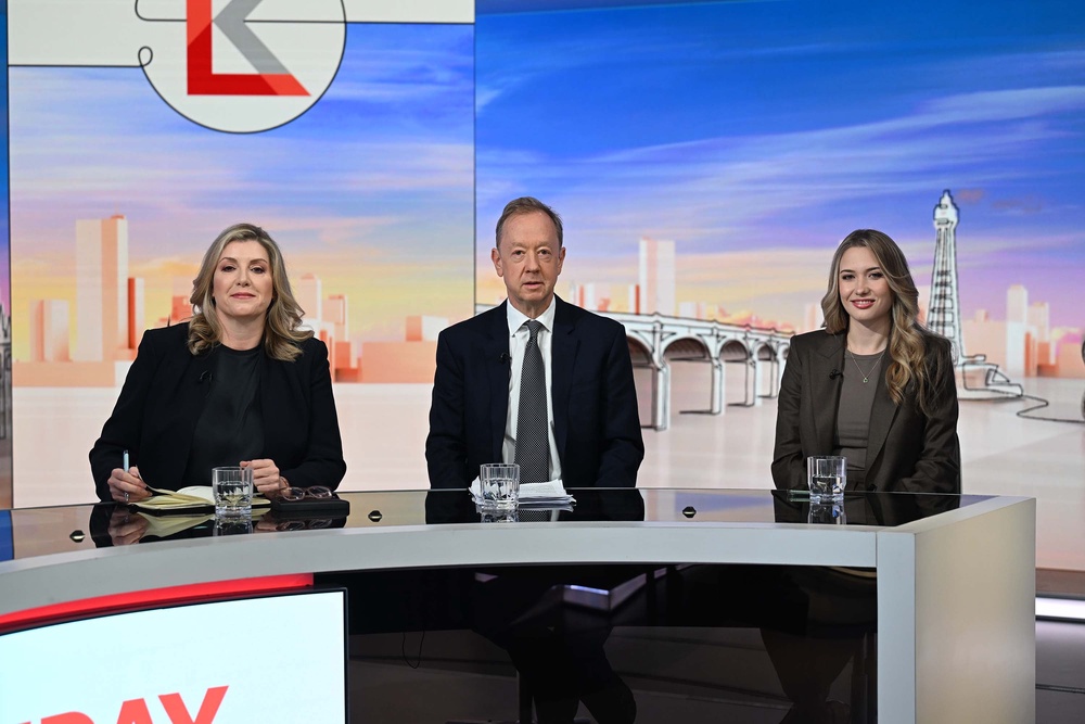 Ms Mordaunt was on Laura Kuenssberg's show with the Independent's editor in chief Geordie Greig (PA)