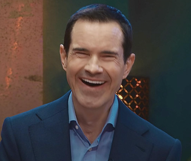 Jimmy Carr didn't think Mel Giedroyc would last long on 'Last One Laughing' (Prime video)