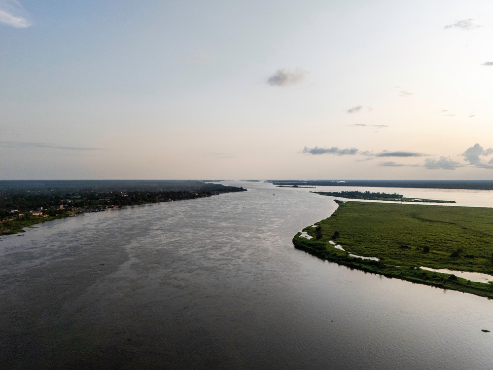 A minister told The Associated Press that the 30 people killed in the collision on the Congo River have been buried (AFP/Getty)