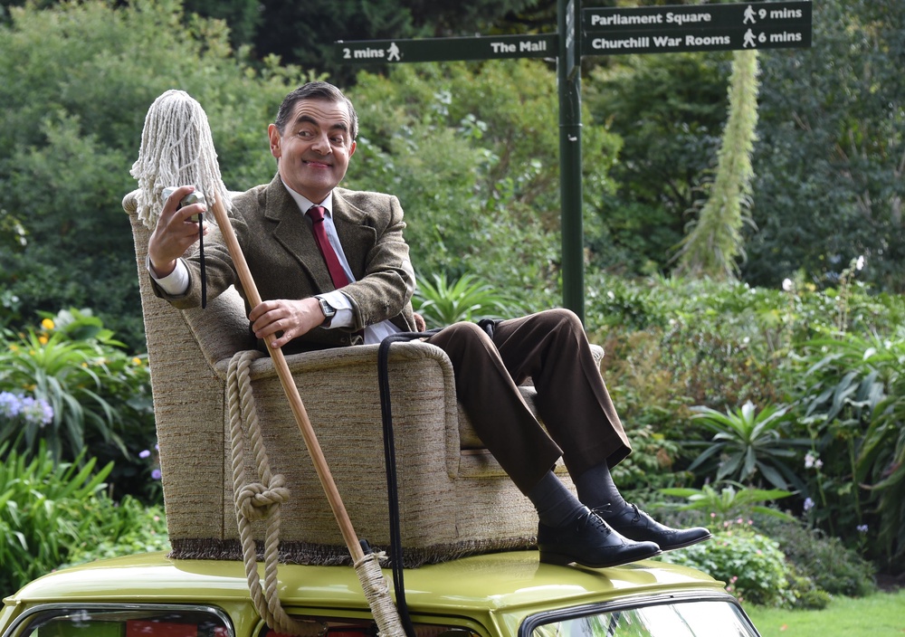 Rowan Atkinson as Mr. Bean (Getty)