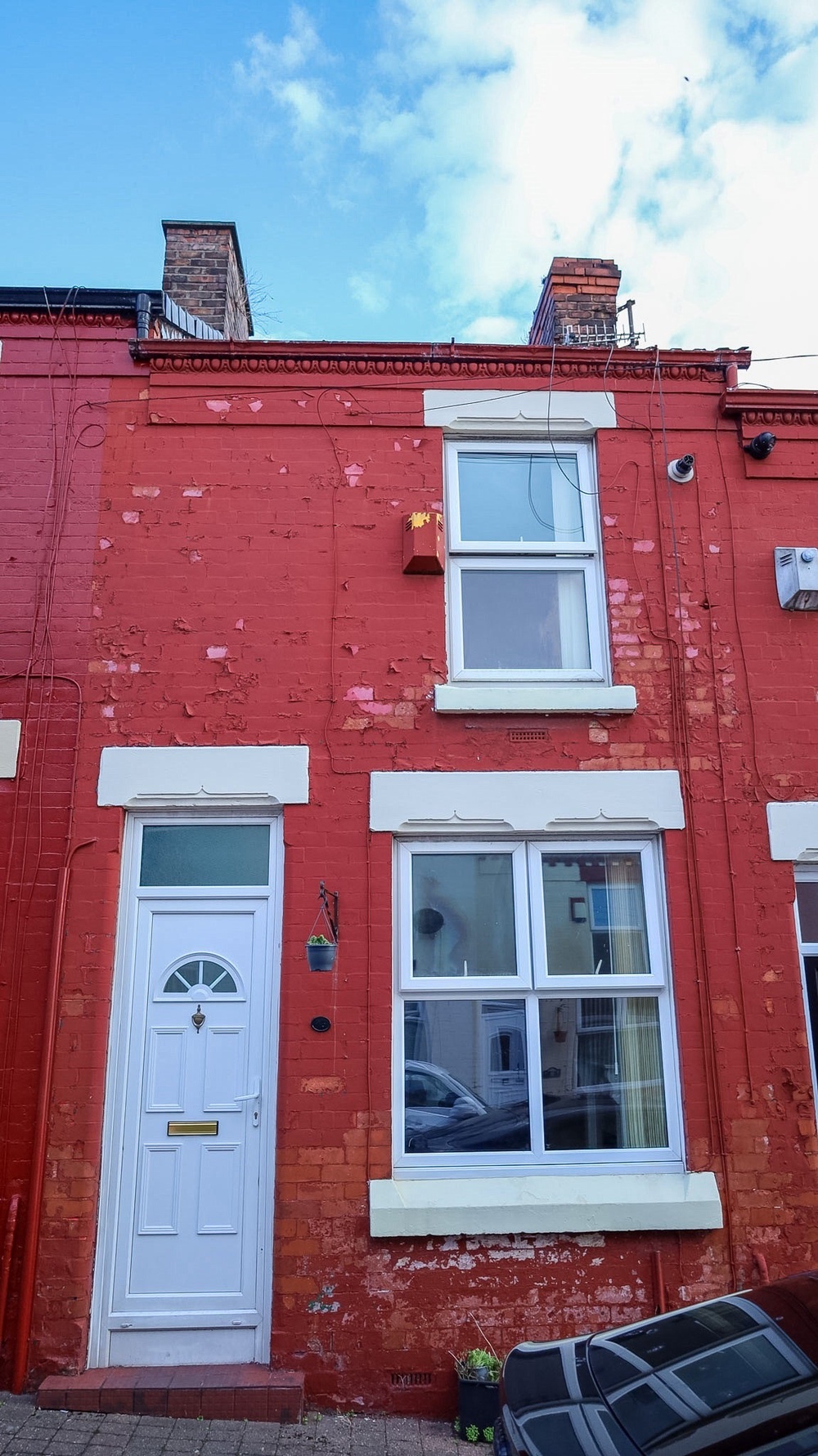 Undated handout photo issued by Omega Auctions of 43 Elswick Street in Liverpool, where Sir Paul McCartney first learned to play the guitar, which is being sold at auction (PA)