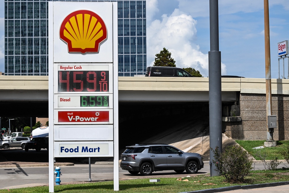 Trump's announcement came after he said Friday that he wouldn't impose a diesel export ban because the U.S. and other leading industrialized nations had agreed to release stockpiled diesel (AFP/Getty)
